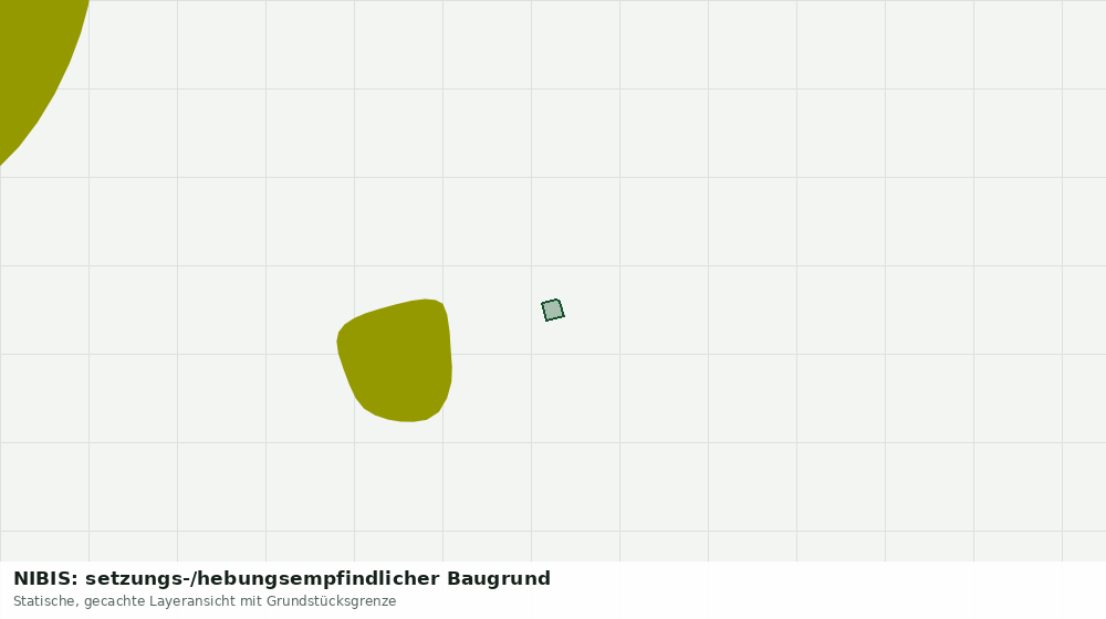Statische Kartenansicht: NIBIS: setzungs-/hebungsempfindlicher Baugrund