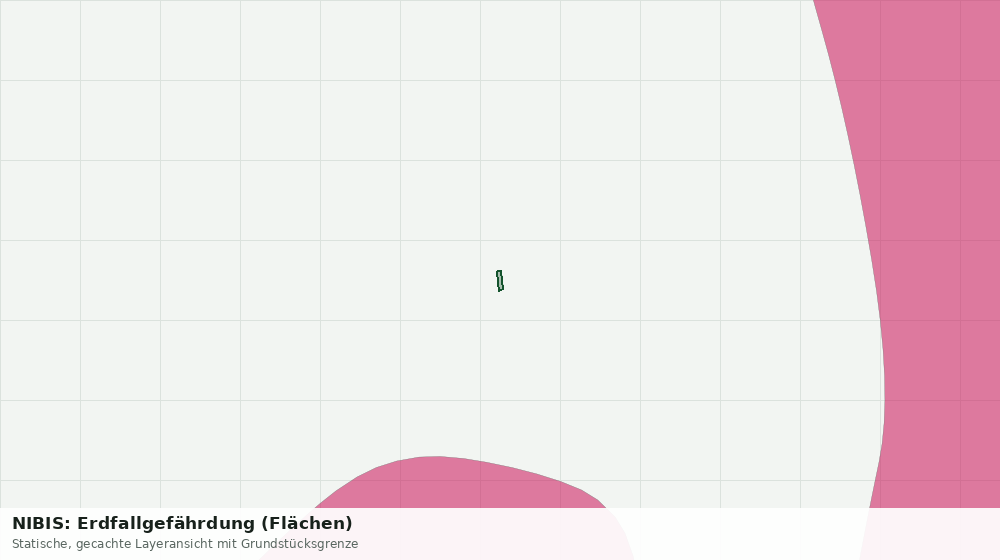 Statische Kartenansicht: NIBIS: Erdfallgefährdung (Flächen)