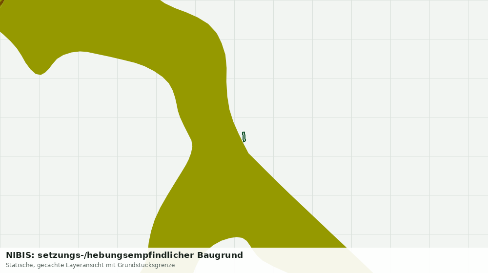 Statische Kartenansicht: NIBIS: setzungs-/hebungsempfindlicher Baugrund