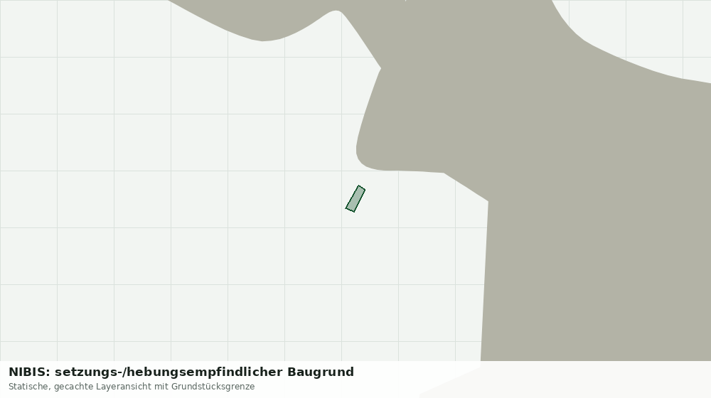 Statische Kartenansicht: NIBIS: setzungs-/hebungsempfindlicher Baugrund