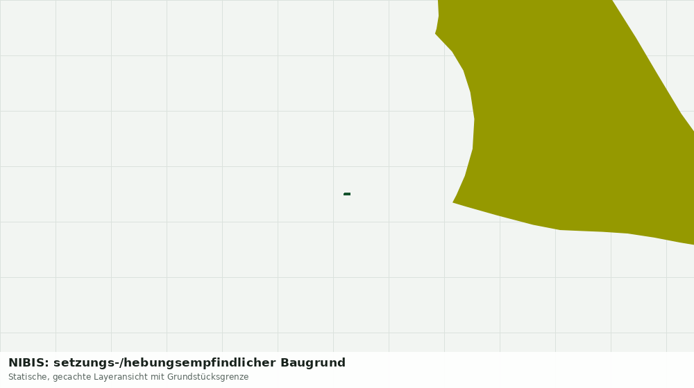 Statische Kartenansicht: NIBIS: setzungs-/hebungsempfindlicher Baugrund