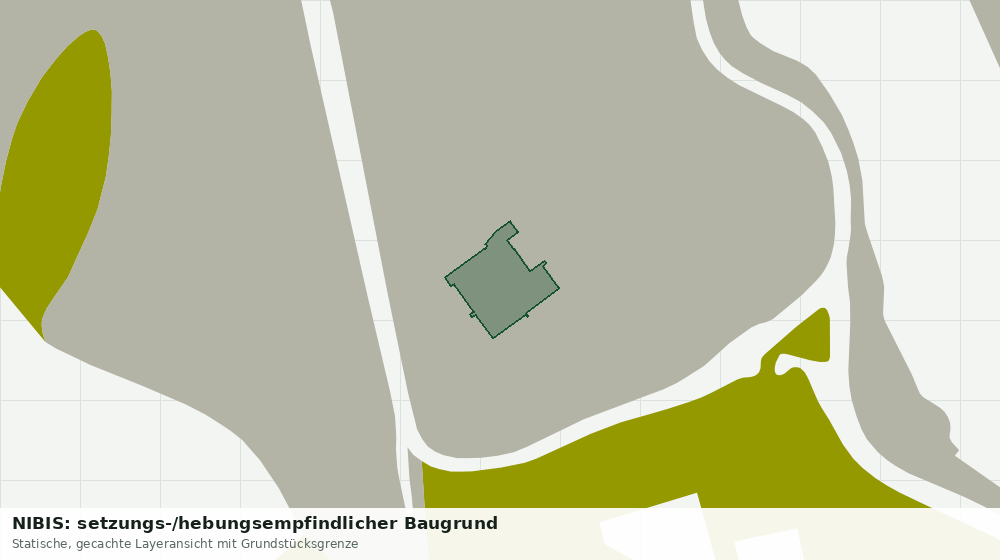Statische Kartenansicht: NIBIS: setzungs-/hebungsempfindlicher Baugrund