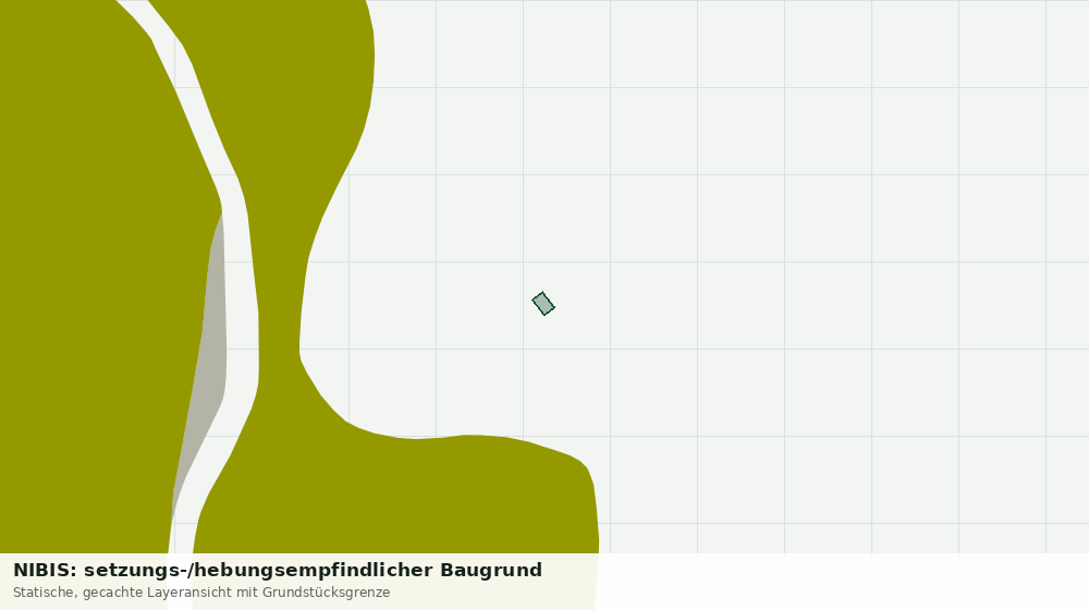 Statische Kartenansicht: NIBIS: setzungs-/hebungsempfindlicher Baugrund