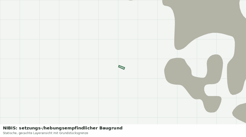 Statische Kartenansicht: NIBIS: setzungs-/hebungsempfindlicher Baugrund