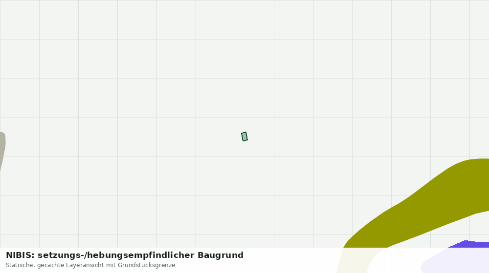Statische Kartenansicht: NIBIS: setzungs-/hebungsempfindlicher Baugrund