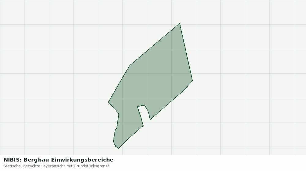 Statische Kartenansicht: NIBIS: Bergbau-Einwirkungsbereiche
