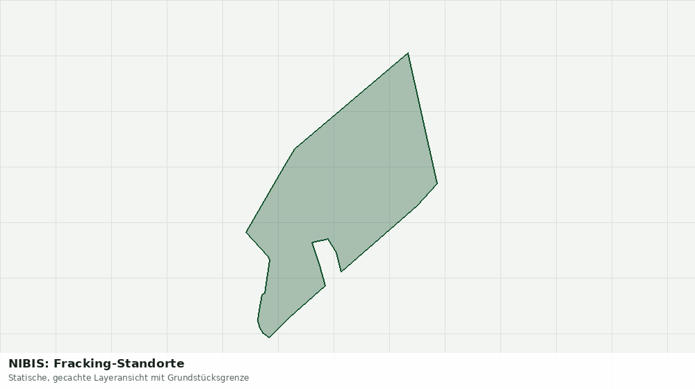 Statische Kartenansicht: NIBIS: Fracking-Standorte