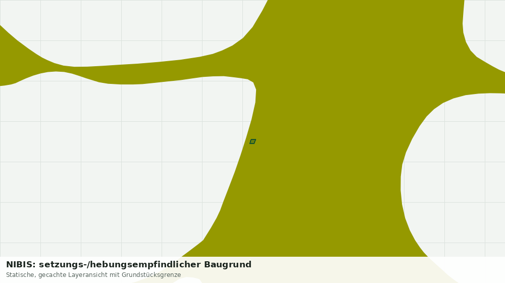 Statische Kartenansicht: NIBIS: setzungs-/hebungsempfindlicher Baugrund