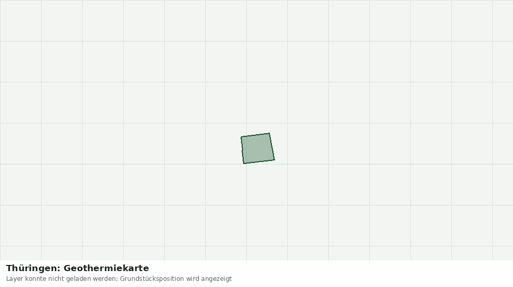 Statische Kartenansicht: Thüringen: Geothermiekarte
