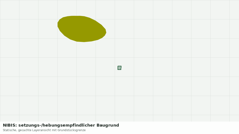 Statische Kartenansicht: NIBIS: setzungs-/hebungsempfindlicher Baugrund