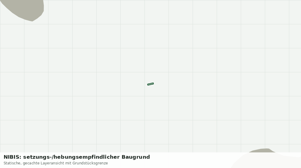 Statische Kartenansicht: NIBIS: setzungs-/hebungsempfindlicher Baugrund