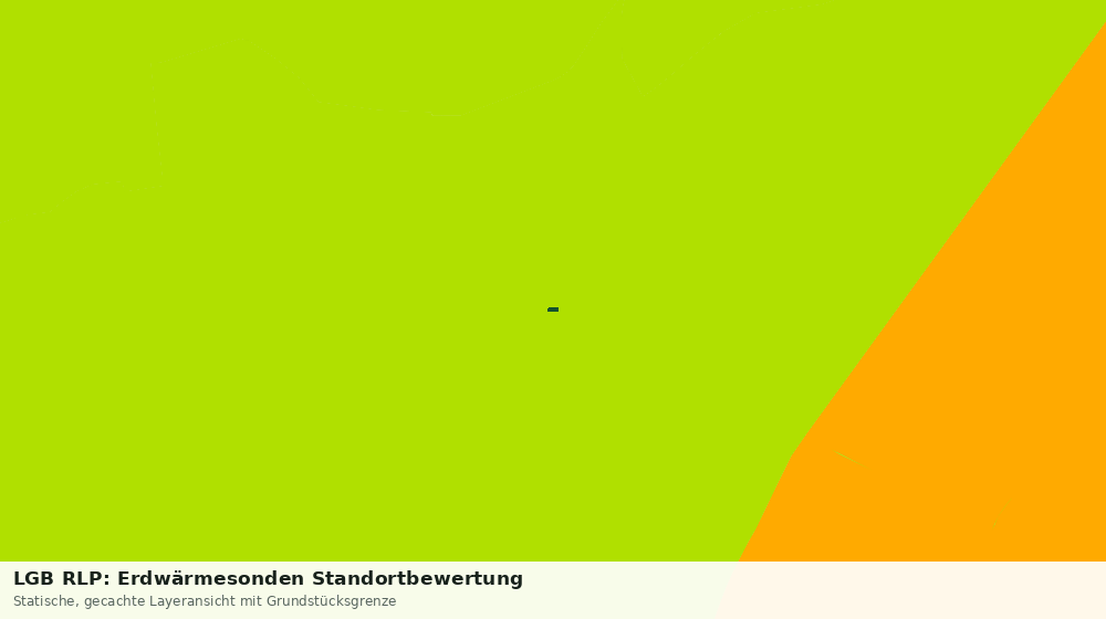 Statische Kartenansicht: LGB RLP: Erdwärmesonden Standortbewertung