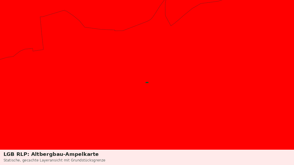 Statische Kartenansicht: LGB RLP: Altbergbau-Ampelkarte