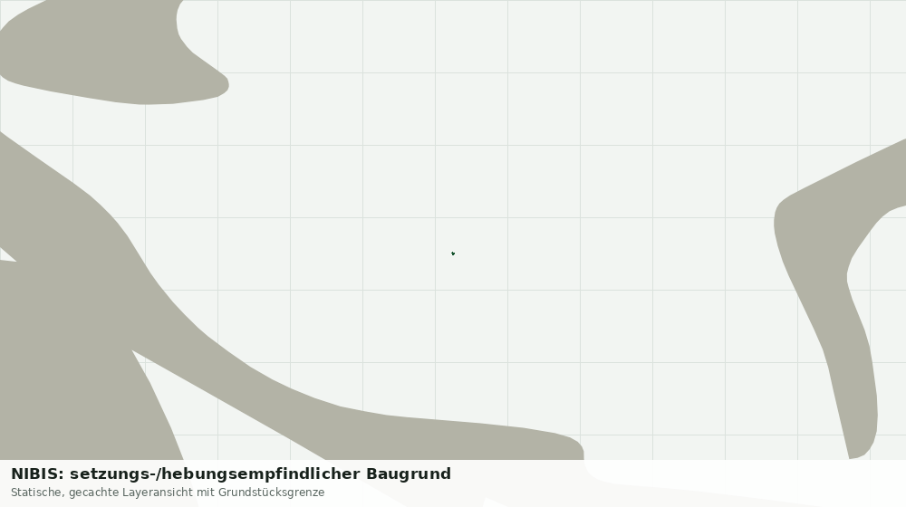 Statische Kartenansicht: NIBIS: setzungs-/hebungsempfindlicher Baugrund