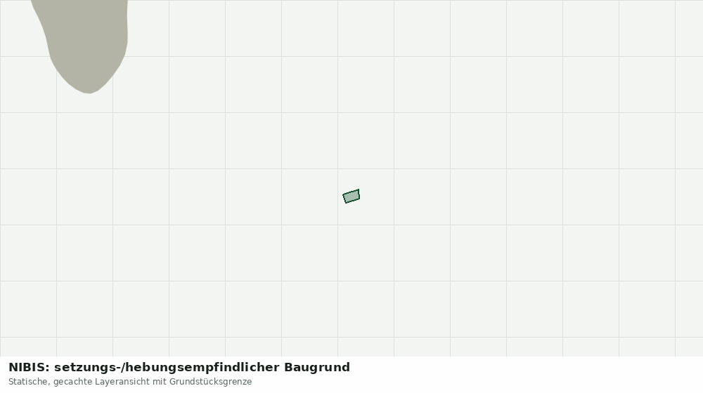 Statische Kartenansicht: NIBIS: setzungs-/hebungsempfindlicher Baugrund