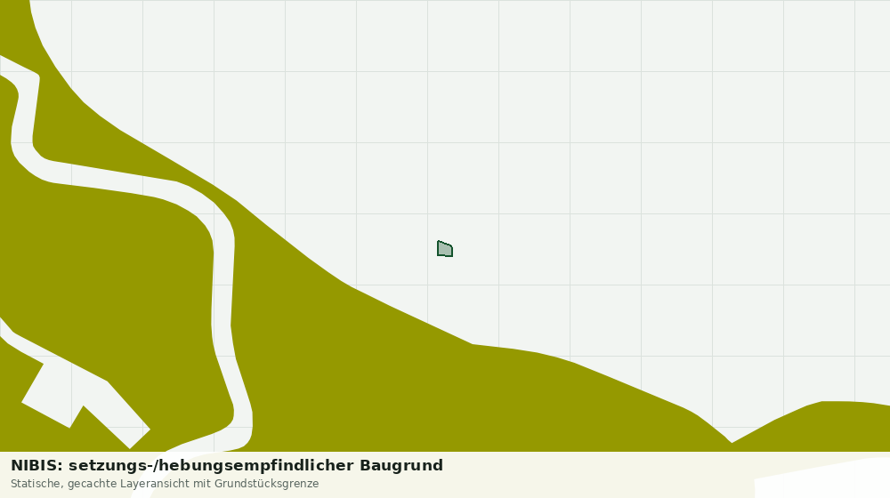 Statische Kartenansicht: NIBIS: setzungs-/hebungsempfindlicher Baugrund