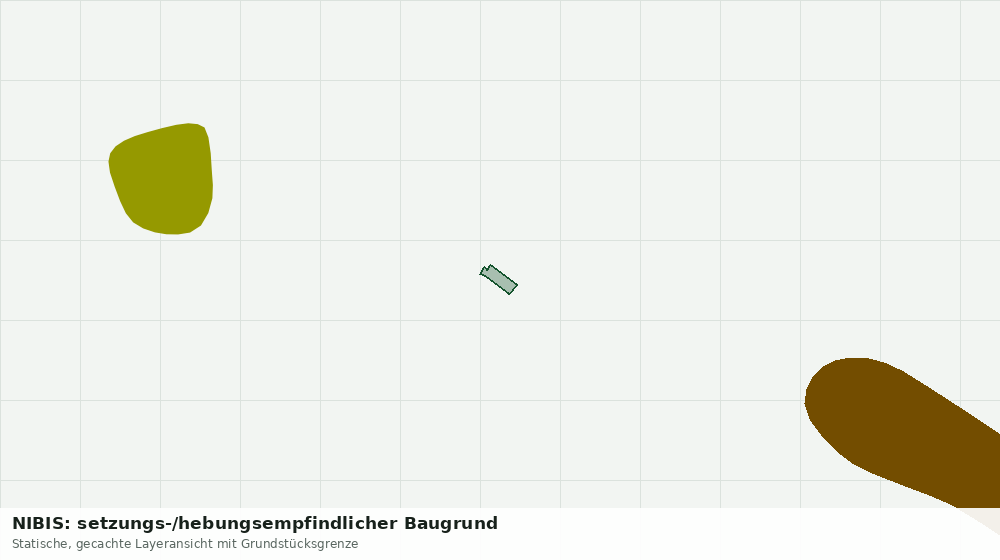 Statische Kartenansicht: NIBIS: setzungs-/hebungsempfindlicher Baugrund