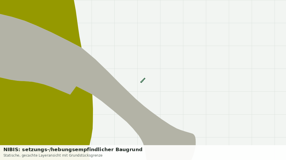 Statische Kartenansicht: NIBIS: setzungs-/hebungsempfindlicher Baugrund