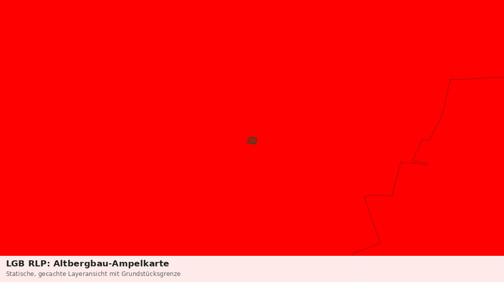 Statische Kartenansicht: LGB RLP: Altbergbau-Ampelkarte