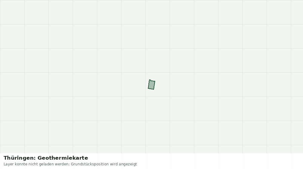 Statische Kartenansicht: Thüringen: Geothermiekarte