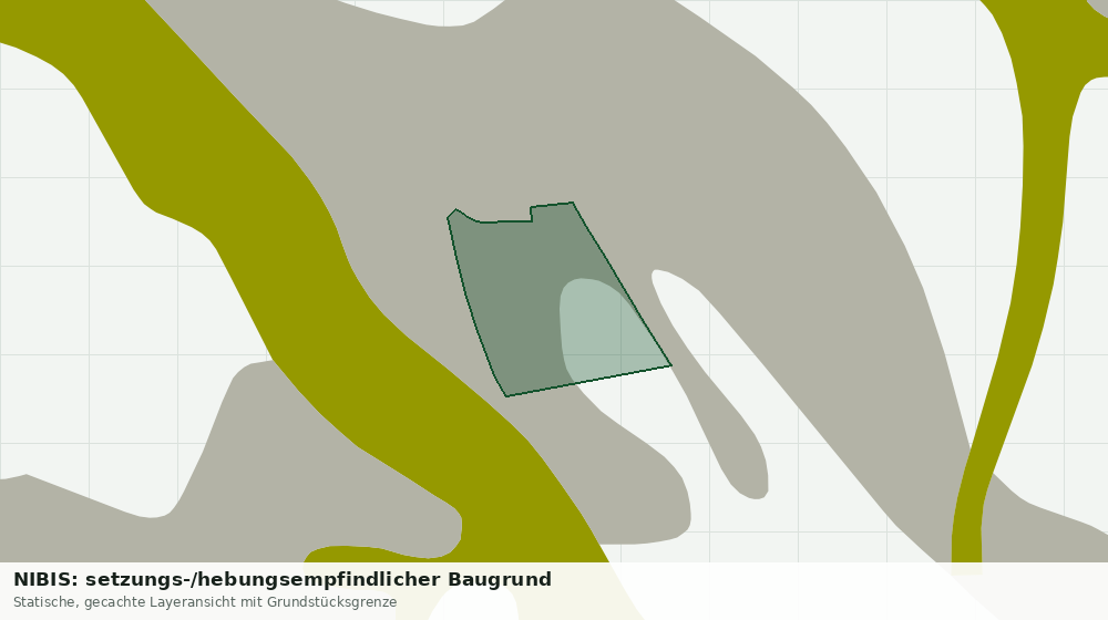 Statische Kartenansicht: NIBIS: setzungs-/hebungsempfindlicher Baugrund