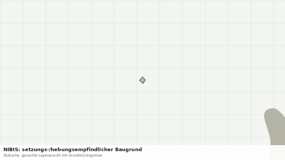 Statische Kartenansicht: NIBIS: setzungs-/hebungsempfindlicher Baugrund