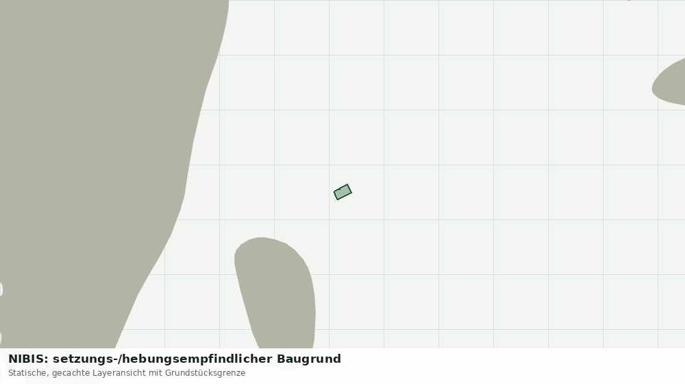 Statische Kartenansicht: NIBIS: setzungs-/hebungsempfindlicher Baugrund
