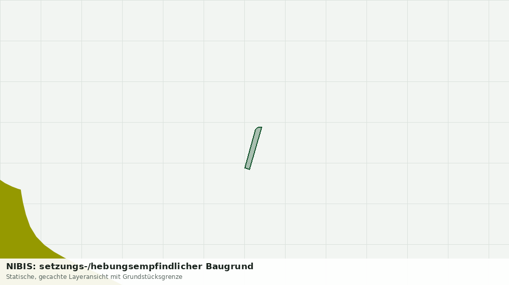 Statische Kartenansicht: NIBIS: setzungs-/hebungsempfindlicher Baugrund