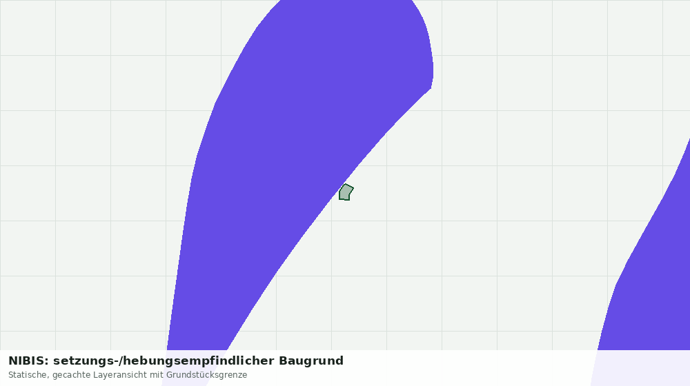 Statische Kartenansicht: NIBIS: setzungs-/hebungsempfindlicher Baugrund