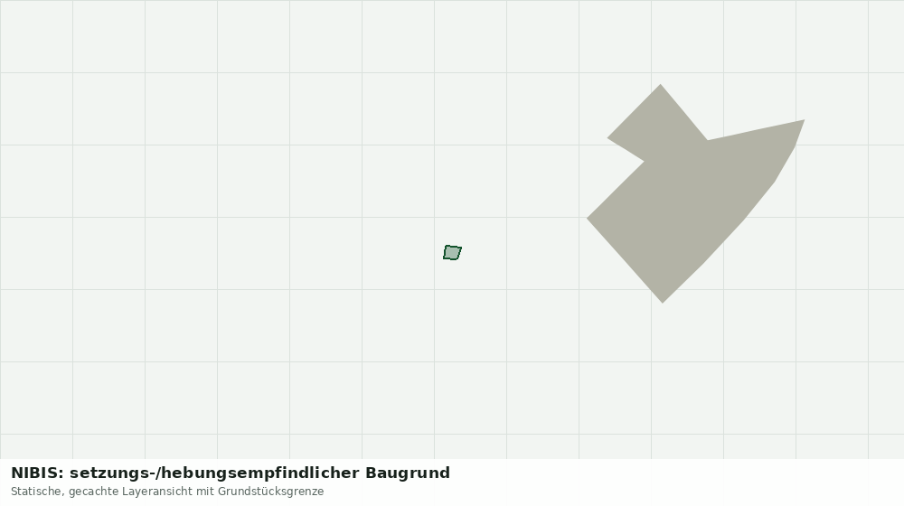 Statische Kartenansicht: NIBIS: setzungs-/hebungsempfindlicher Baugrund