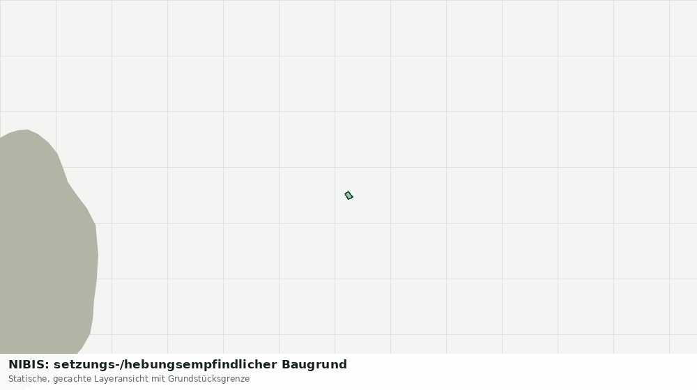 Statische Kartenansicht: NIBIS: setzungs-/hebungsempfindlicher Baugrund