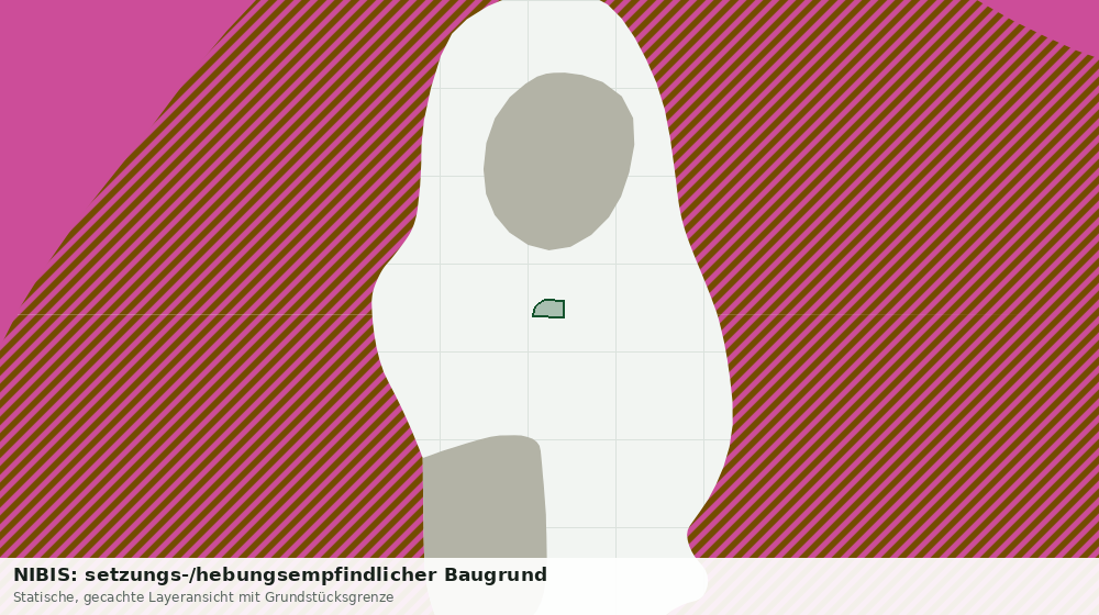 Statische Kartenansicht: NIBIS: setzungs-/hebungsempfindlicher Baugrund