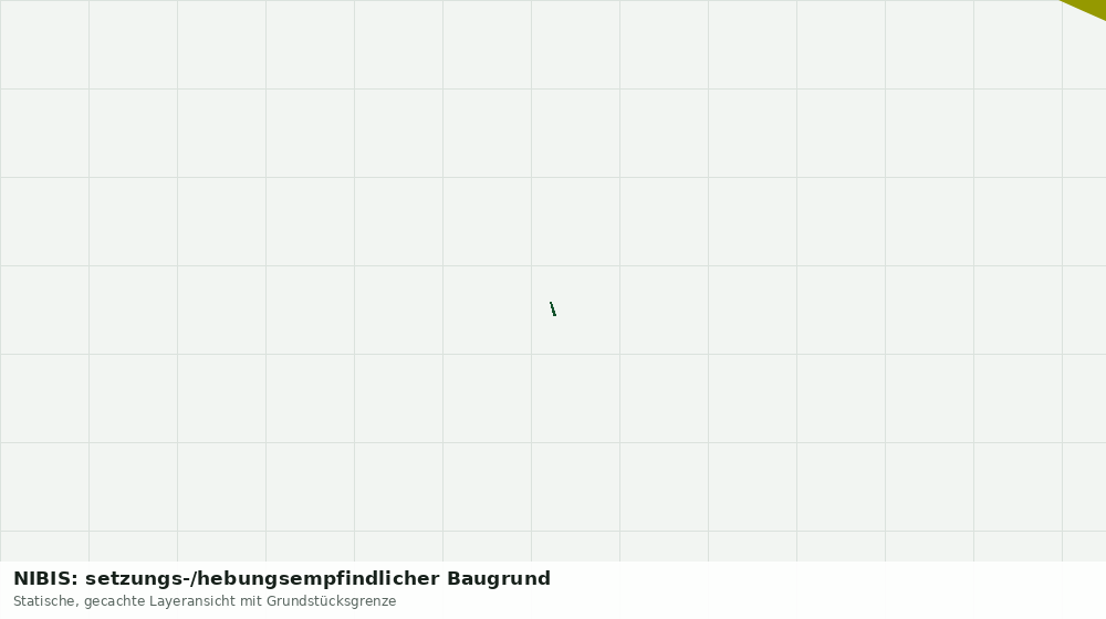 Statische Kartenansicht: NIBIS: setzungs-/hebungsempfindlicher Baugrund