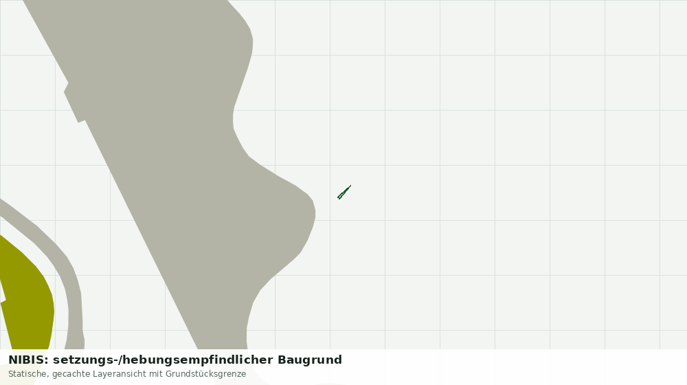 Statische Kartenansicht: NIBIS: setzungs-/hebungsempfindlicher Baugrund