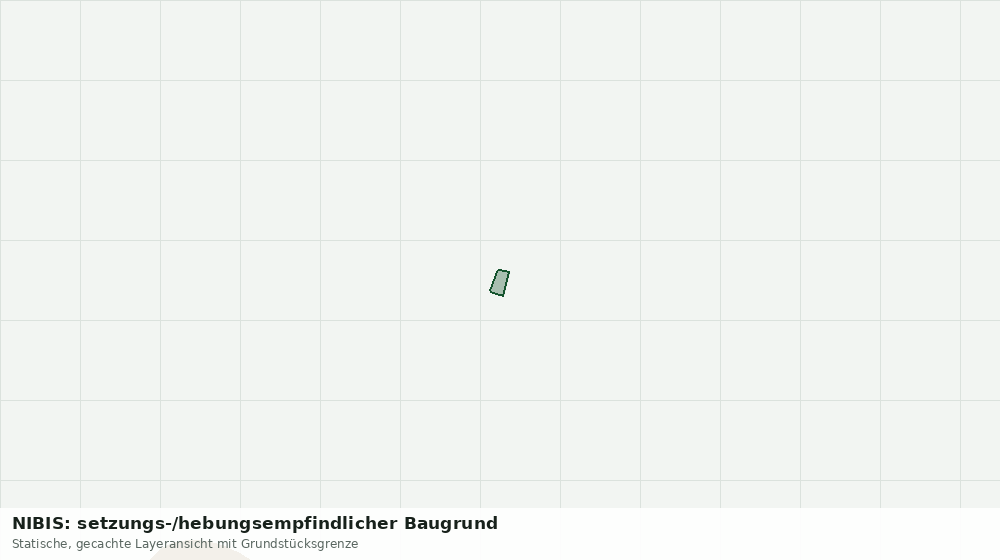 Statische Kartenansicht: NIBIS: setzungs-/hebungsempfindlicher Baugrund