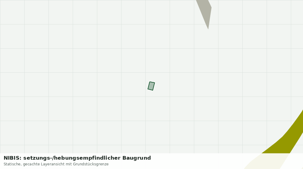 Statische Kartenansicht: NIBIS: setzungs-/hebungsempfindlicher Baugrund