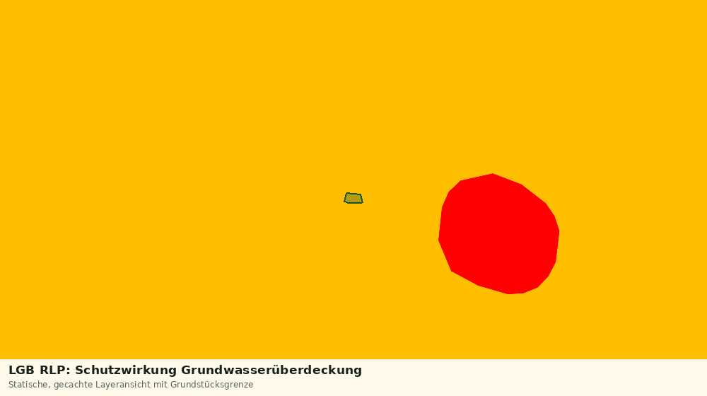 Statische Kartenansicht: LGB RLP: Schutzwirkung Grundwasserüberdeckung
