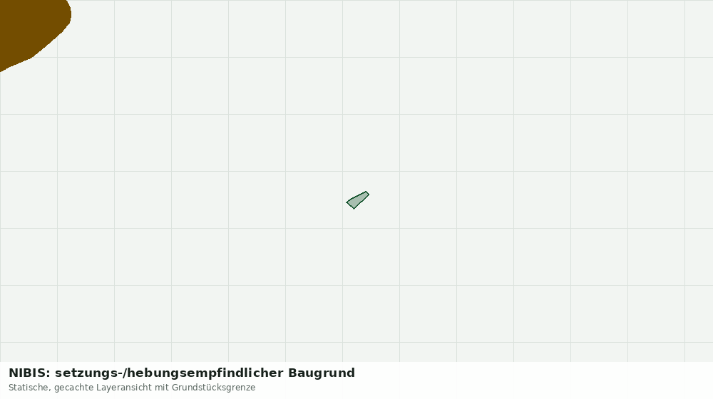 Statische Kartenansicht: NIBIS: setzungs-/hebungsempfindlicher Baugrund