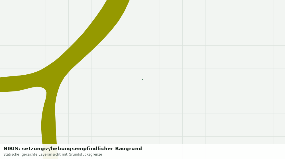 Statische Kartenansicht: NIBIS: setzungs-/hebungsempfindlicher Baugrund