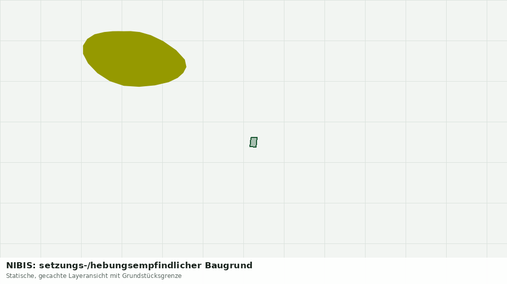 Statische Kartenansicht: NIBIS: setzungs-/hebungsempfindlicher Baugrund