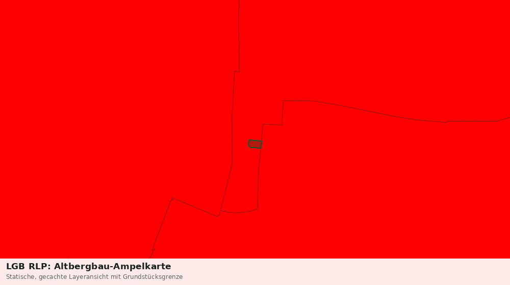 Statische Kartenansicht: LGB RLP: Altbergbau-Ampelkarte