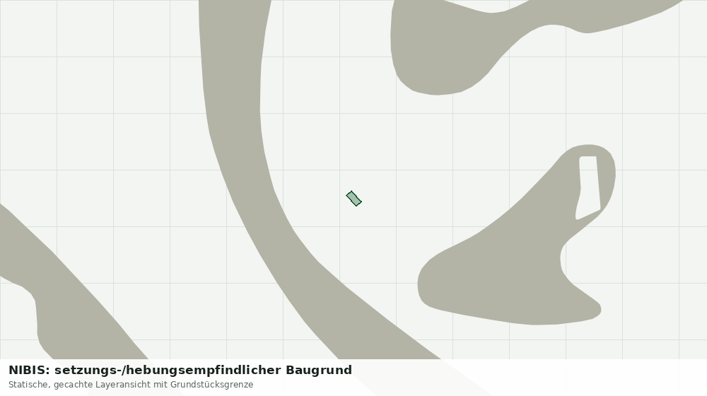 Statische Kartenansicht: NIBIS: setzungs-/hebungsempfindlicher Baugrund