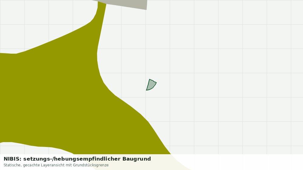 Statische Kartenansicht: NIBIS: setzungs-/hebungsempfindlicher Baugrund