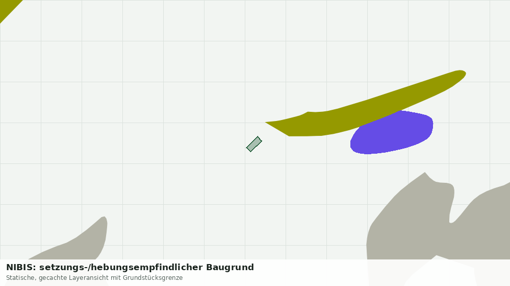 Statische Kartenansicht: NIBIS: setzungs-/hebungsempfindlicher Baugrund