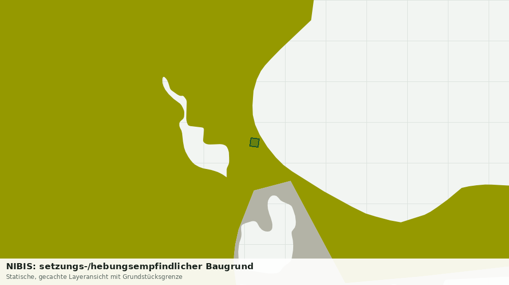 Statische Kartenansicht: NIBIS: setzungs-/hebungsempfindlicher Baugrund
