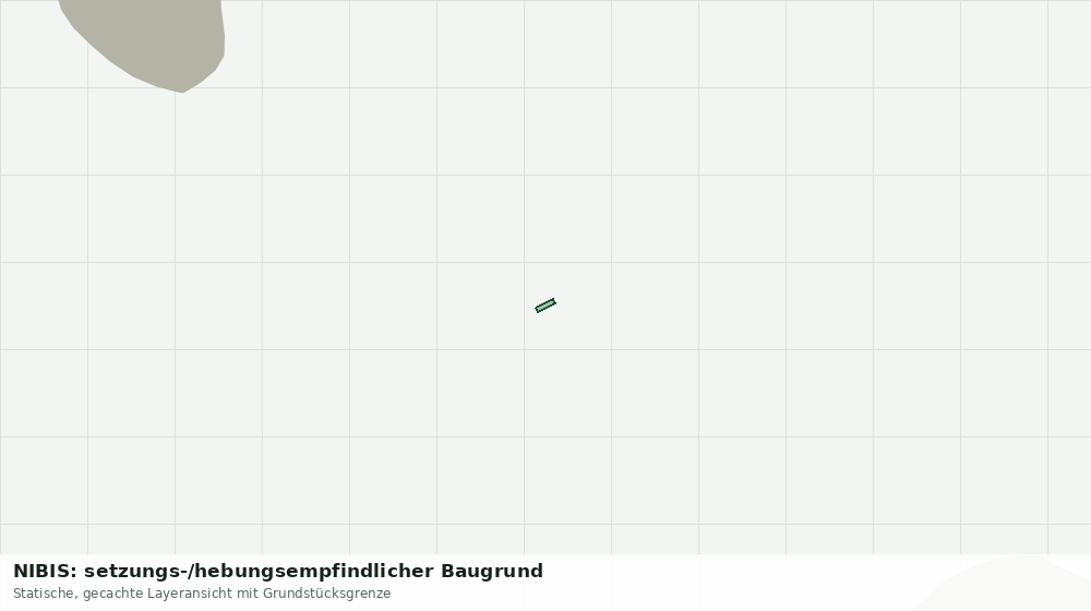 Statische Kartenansicht: NIBIS: setzungs-/hebungsempfindlicher Baugrund