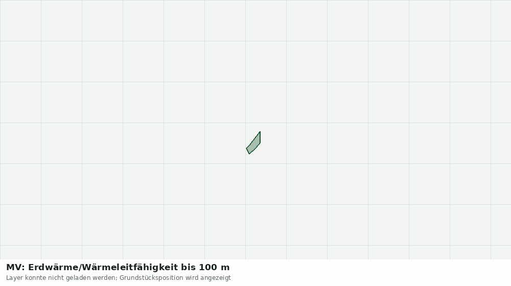 Statische Kartenansicht: MV: Erdwärme/Wärmeleitfähigkeit bis 100 m
