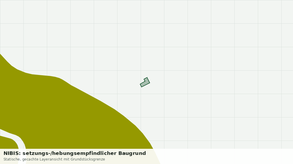 Statische Kartenansicht: NIBIS: setzungs-/hebungsempfindlicher Baugrund