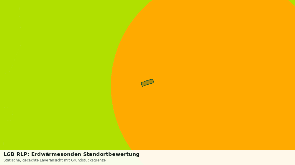 Statische Kartenansicht: LGB RLP: Erdwärmesonden Standortbewertung