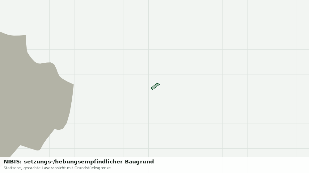 Statische Kartenansicht: NIBIS: setzungs-/hebungsempfindlicher Baugrund